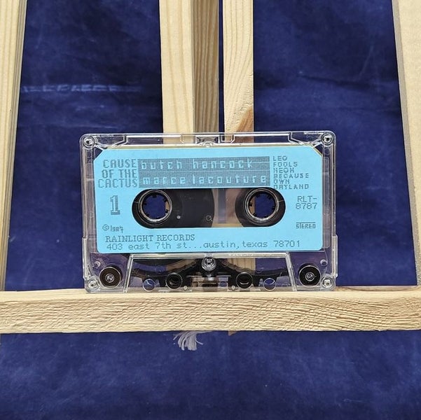 Butch Hancock & Marce Lacouture - Cause Of The Cactus - 1987 - US*CASSETTE TAPE* Carousel 1
