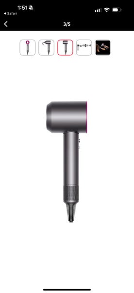 Dyson Supersonic Hairdryer - Iron Fuchsia Carousel 2