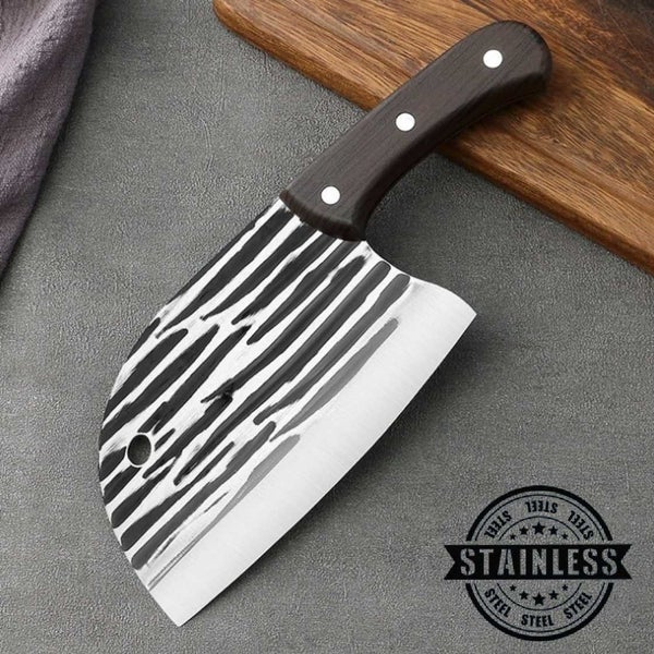 NEW new Kitchen Knife Hand Forged Heavy Meat Cleaver Chef knife *Clearance* Carousel 1