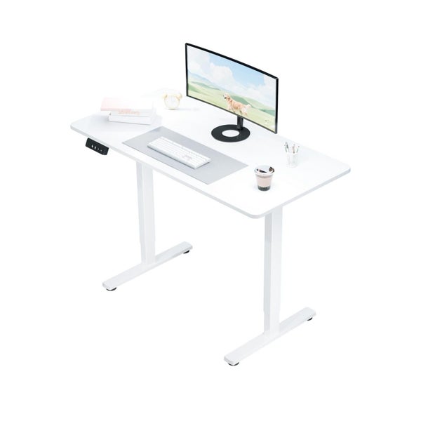 Electra Ergo Single Motor Sit Stand Desk White 1.4m Carousel 3
