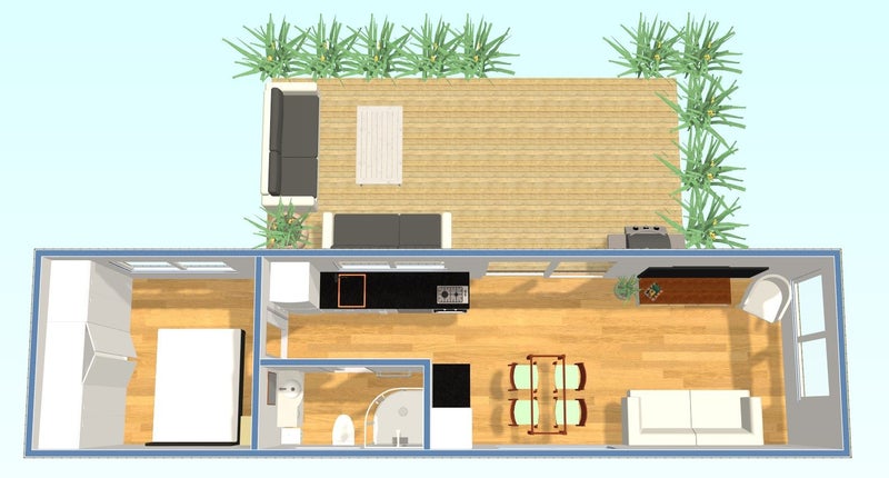 Transportable Home 1 Bedroom 36m² 12 x 3m Carousel 14