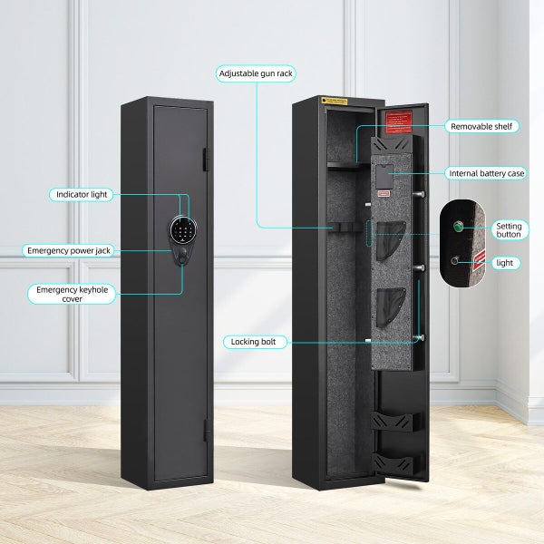 Gun Safe Box Case Cabinet Carousel 12