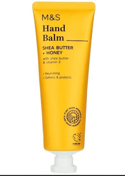 English Marks & Spencer Hand Balm Shea Butter & Honey 75ml NEW M&S Carousel 1