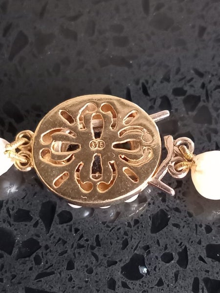 Estate Sale - Stamped - Pearl Necklace Carousel 2