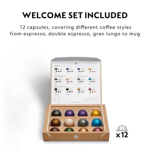 Nespresso Breville Vertuo Pop Solo Coffee Machine Red + Afterpay Carousel 9