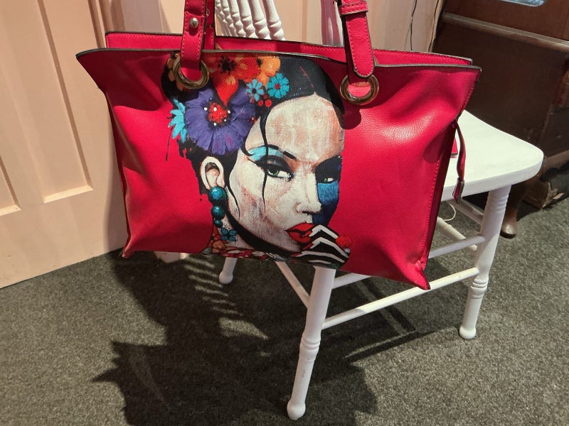 AWESOME LARGE PINK BAG AS NEW63616840709633113
