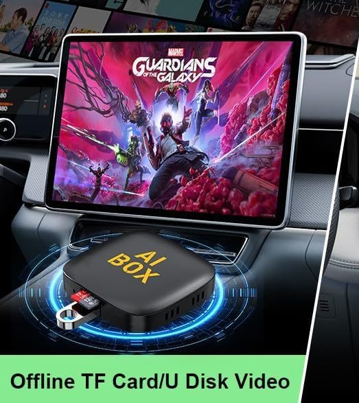 Wireless Apple Carplay Android Adapter Support Netflix/YouTube63617778336258111