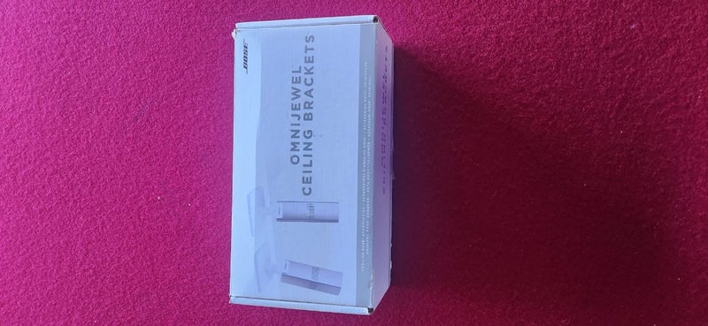 BOSE OMNIJEWEL CEILING BRACKETS SILVER - LIKE NEW CONDITION Carousel 1