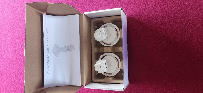 BOSE OMNIJEWEL CEILING BRACKETS SILVER - LIKE NEW CONDITION Carousel 2