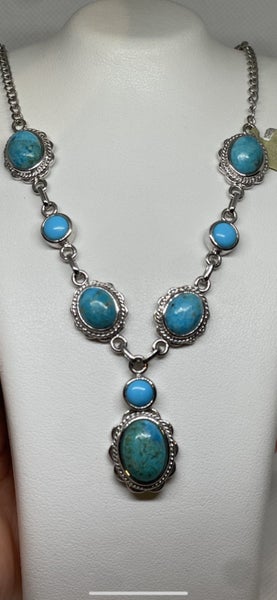 TURQUOISE STERLING SILVER Carousel 1