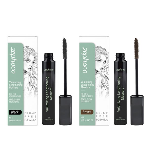 10ml Volumizing Lengthening Mascara Black Carousel 8