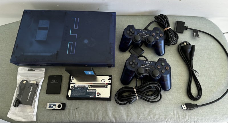 PlayStation 2 – Ocean Blue (Japanese Limited Edition) | HDD Ready | NZ Power Carousel 1