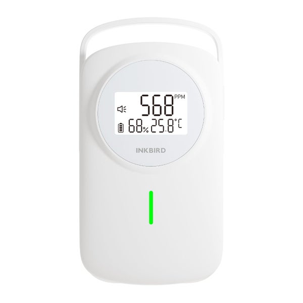Indoor Air Quality Monitor INKBIRD IAM-O2 3 in 1 CO2 Detector Carousel 9
