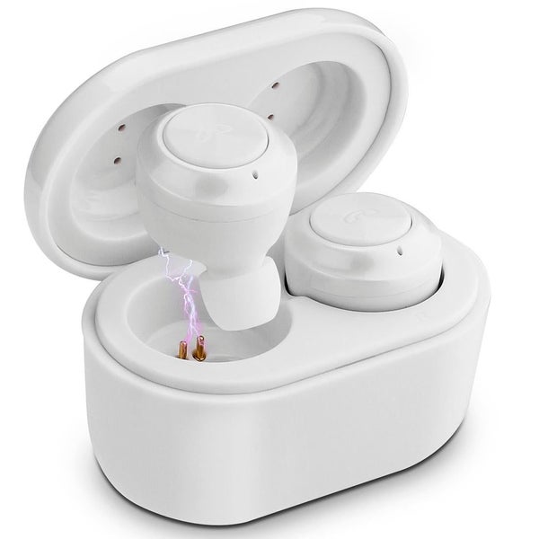 Bluetooth 5.0 Earphones With Magnetic Charging Box Wireless White Carousel 1