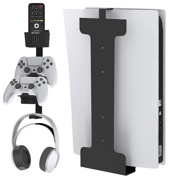 Universal Wall Mount For Ps5 Console No Headset Handle Included With Bracket Carousel 1