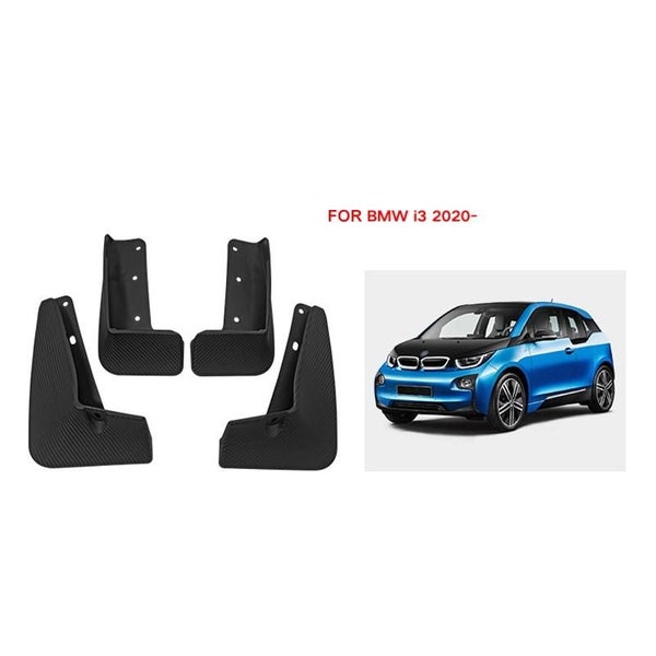 For Bmw I3 Electric 2020 2021 4Pcs / Set Car Auto Soft Plastic Splash Flaps Fend Carousel 2