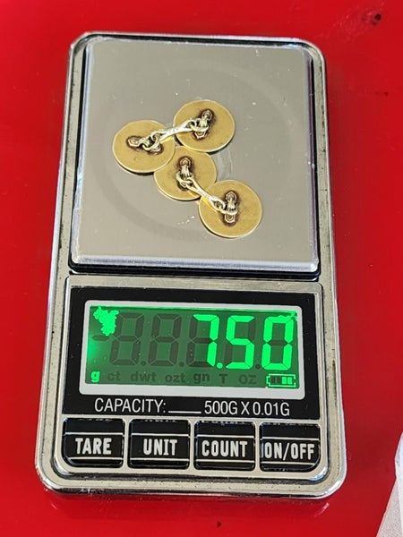 Vintage 14ct Gold Cufflinks Jewellery $1 Reserve Carousel 2