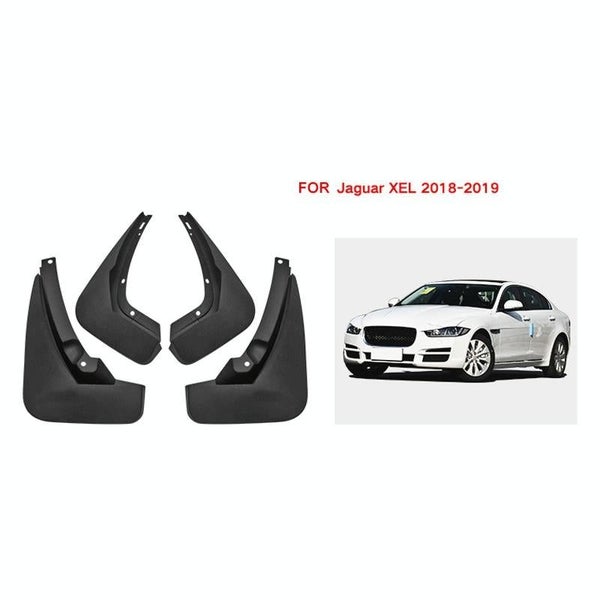 For Jaguar Xel 2018 2019 4Pcs / Set Car Auto Soft Plastic Splash Flaps Fender Gu Carousel 2