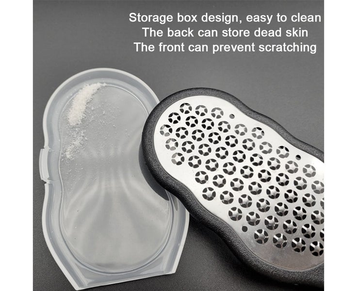 Foot Care Pedicure Stainless Steel File to Removes Hard Skin, Used On Both Dr Carousel 2