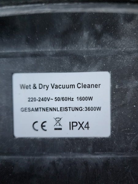 Gib Wet + dry vac Carousel 4