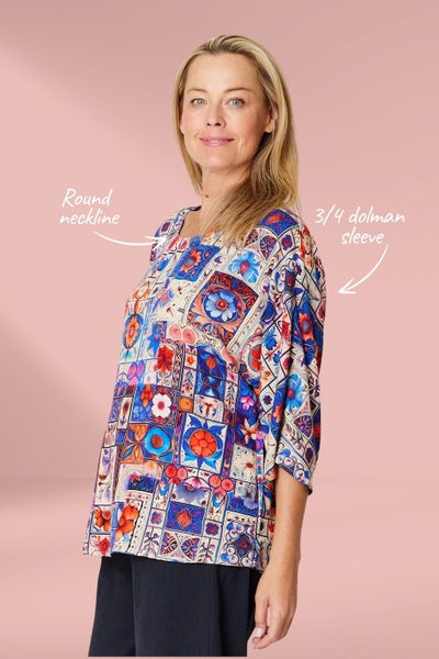 Cordelia St Summer Ease Top Royal Carousel 2