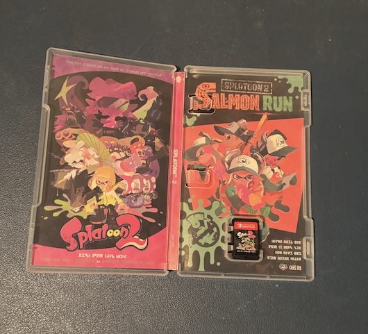 Splatoon 2 AS NEW Nintendo Switch Game Cart & Original Box Carousel 2