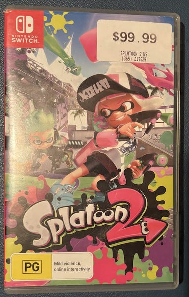 Splatoon 2 AS NEW Nintendo Switch Game Cart & Original Box Carousel 1