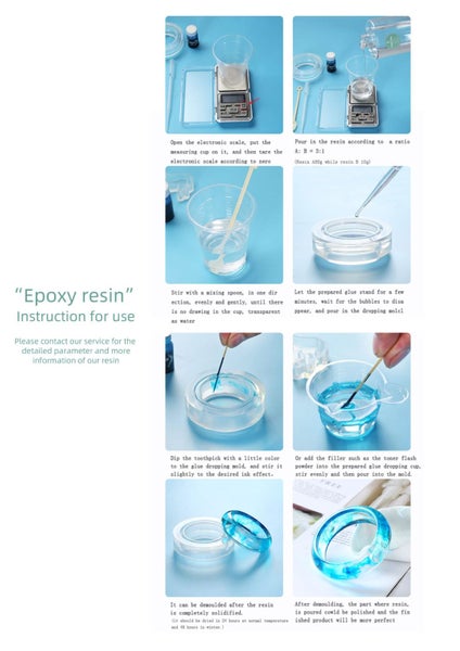 Epoxy Resin 1:1 ratio ( 266ml + 266ml)64419030552450111