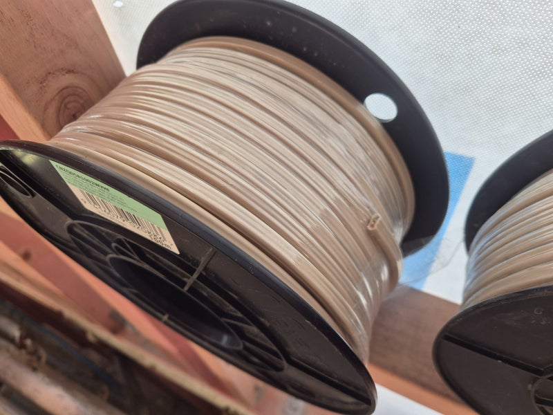 Electrical cable, 1mm & 1.5mm tps drums. Carousel 1