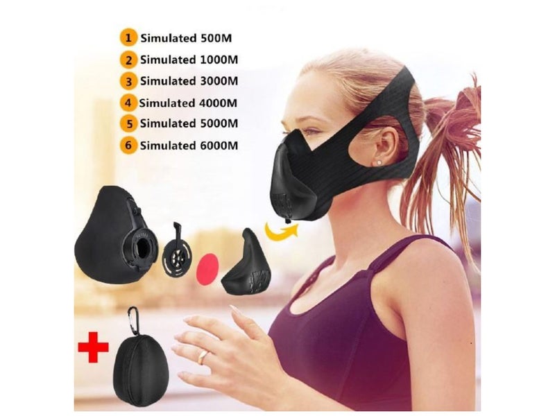 Elevation Mask Cycling Running Fitness Gym High Altitude Carousel 2