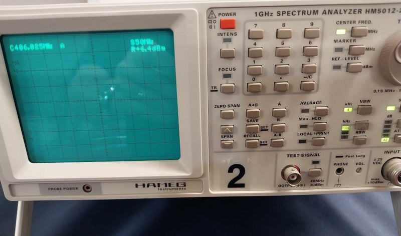 HAMEG 5012-2 Spectrum Analyzer Carousel 1