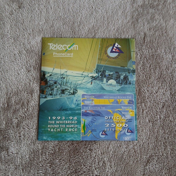 1993 -1994 The Whitbread Round The World Yacht Race Telecom Phonecard Carousel 1