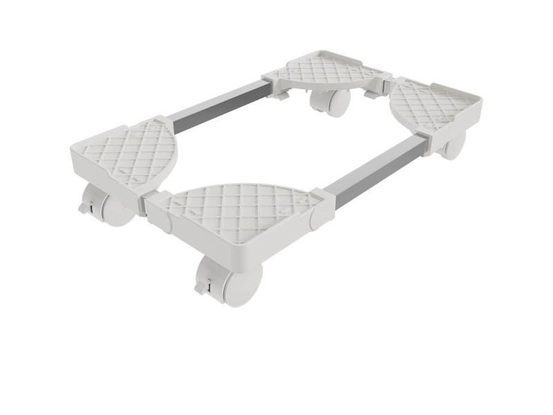 Computer Tower Stand With Rolling Caster Wheels Adjustable CPU Holder Carousel 1