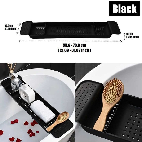 Expable Bath Tray Caddy Tray Bath Table *Local Buy* Carousel 2