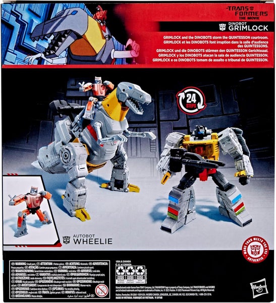 PRE-ORDER - Transformers Studio Series Leader Dinobot Grimlock & Autobot Wheelie63616974557058112