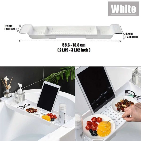 Expable Bath Tray Caddy Tray Bath Table *Local STOCK NOW* Carousel 2