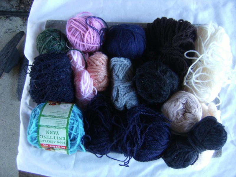 Knitting yarn mix 350gm ref ; LAA2 Carousel 1