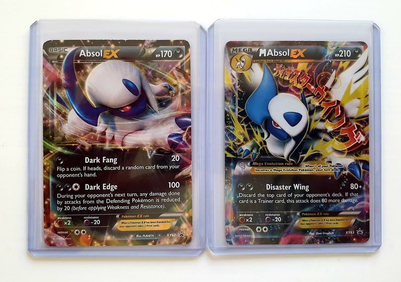 POKEMON TCG 2015 XY Absol and Mega Absol EX BLACK STAR PROMOS **$1 RESERVE** Carousel 1