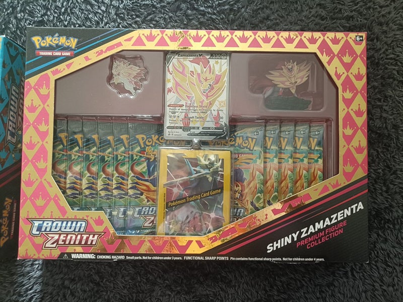 Crown zenith shiny zacian & zazamenta collection Carousel 1