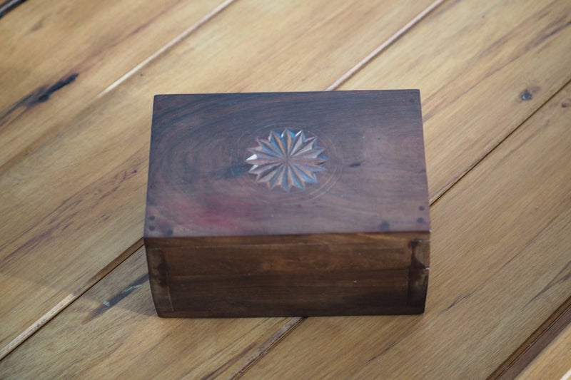 Malagasy Rosewood Trinket Box Carousel 1