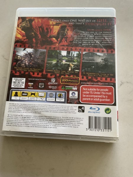 brothers in arms hell's highway ( PLAYSTATION 3 ) Carousel 2