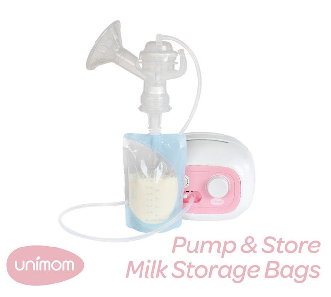 Unimom Pump & Store Breast Milk Storage Bags 20pk Carousel 1