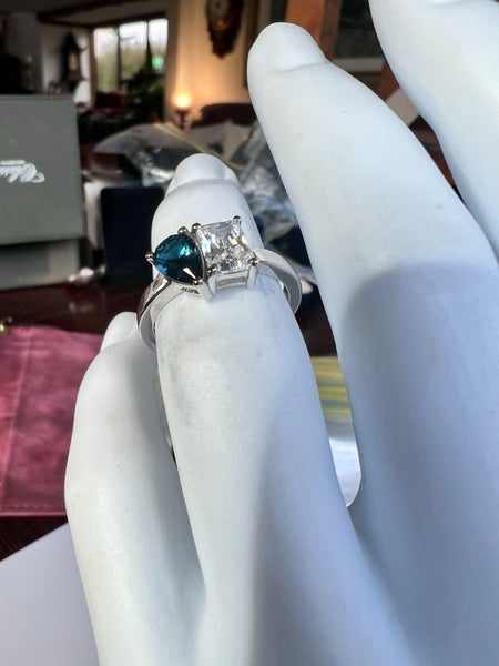 New Sterling Silver & CZ Ring #V138 Carousel 4
