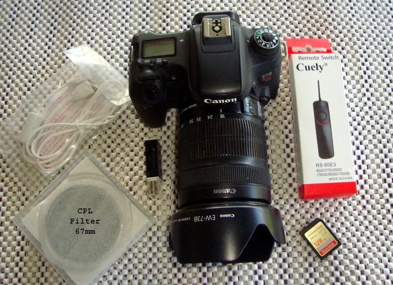 CANON 760D with B-I-G ZOOM LENS KIT = Low Shutter Count63877491713794110