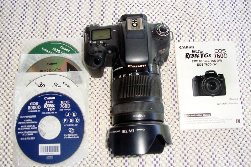 CANON 760D with B-I-G ZOOM LENS KIT = Low Shutter Count63877491713794113