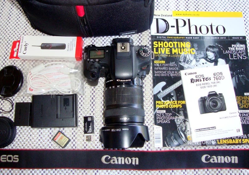 CANON 760D with B-I-G ZOOM LENS KIT = Low Shutter Count63877491713794111