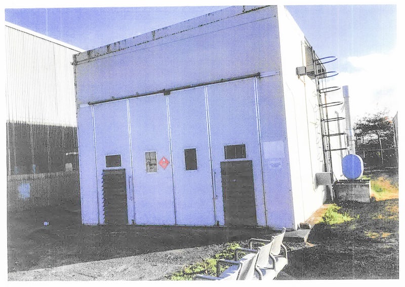 Disassembled Paint shop/booth - Hamilton Carousel 2