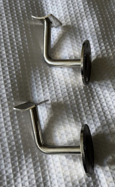 100xStainless Steel Handrail Brackets Carousel 1