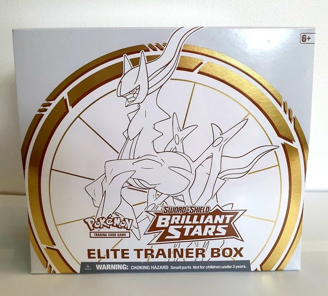 POKEMON TCG 2022 SWSH Brilliant Stars Elite Trainer Box **$1 RESERVE** Carousel 1