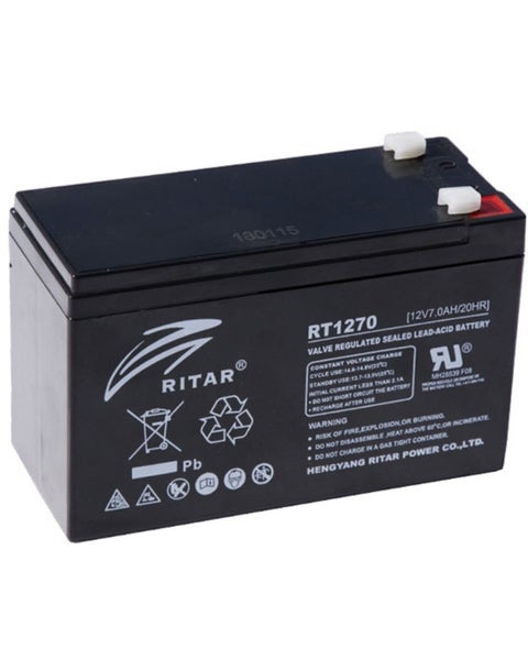 RITAR RT1270 12V 7AH BATTERY SLA BATTERY FOR OUTDOOR FISHING Carousel 1